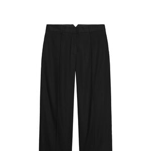 Zara Black Wide-Leg Dress Pants